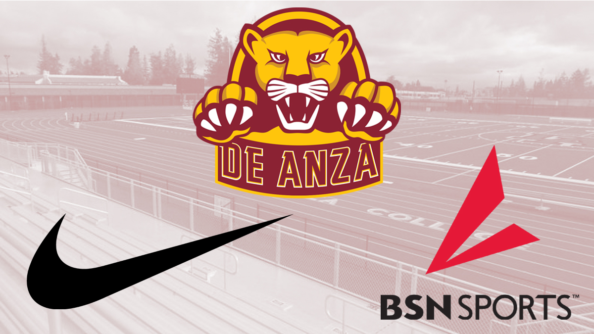 De Anza announces partnership with Nike and BSN SPORTS